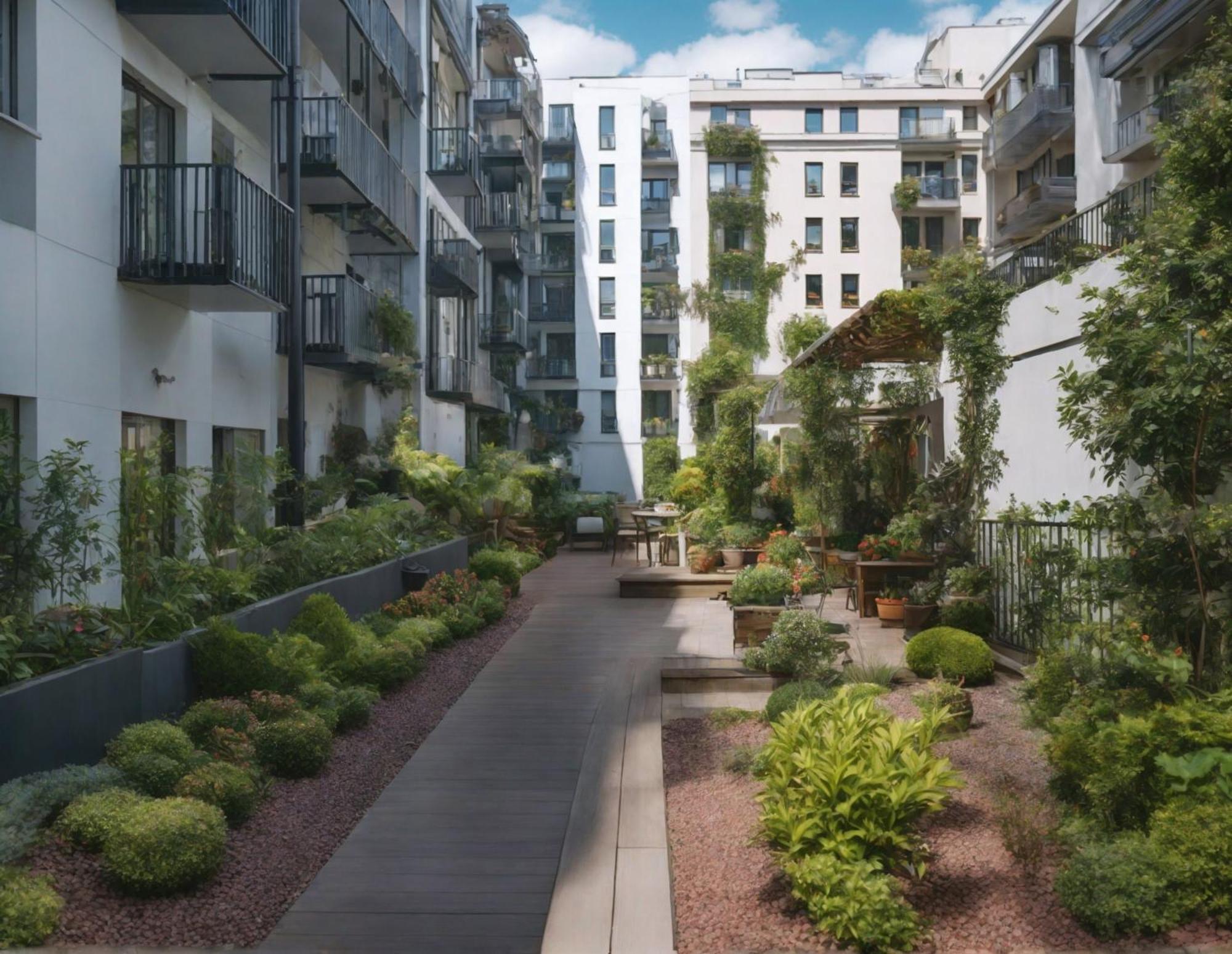 Ferienwohnung Nova Oasis Garden Stettin Exterior foto