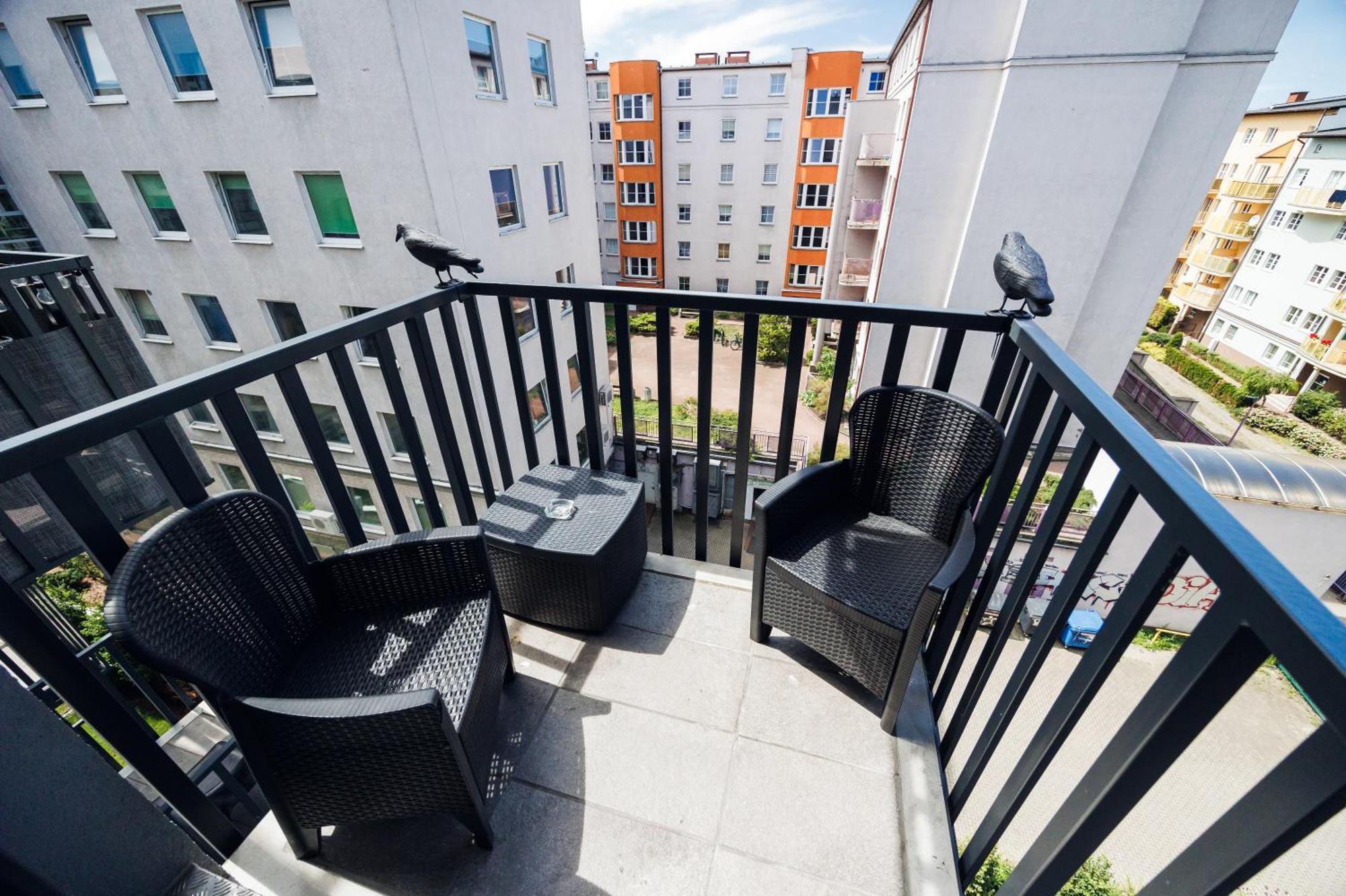 Ferienwohnung Nova Oasis Garden Stettin Exterior foto